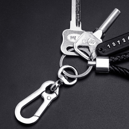 Leather Luggage Phone ID Tag