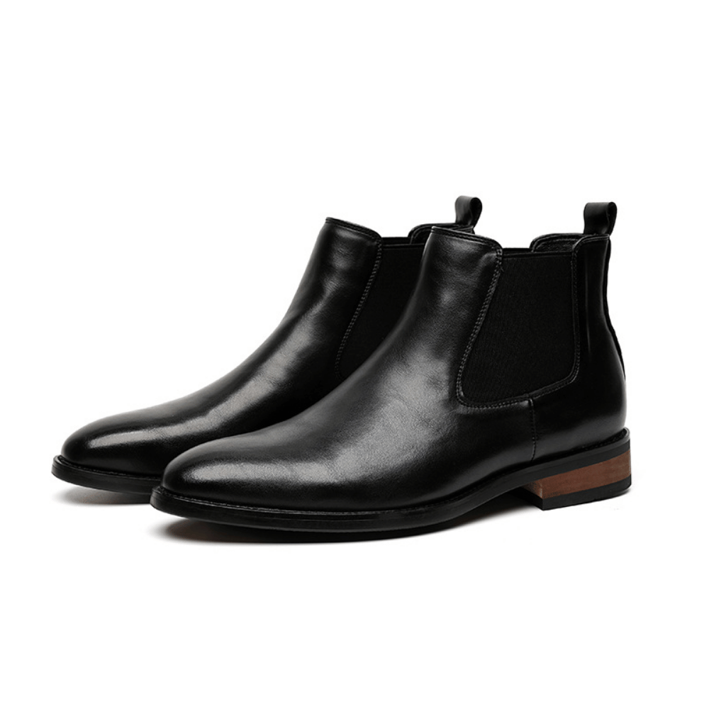 Bota Chelsea Masculina em Couro Moreau