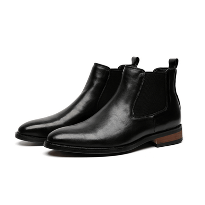 Bota Chelsea Masculina em Couro Moreau