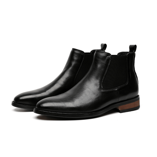 Bota Chelsea Masculina em Couro Moreau