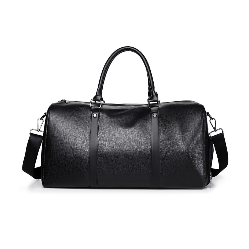Classic Leather Overnighter Duffle