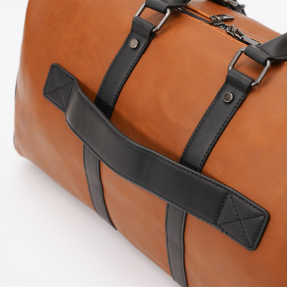 Sophisticated Leather Executive Weekender