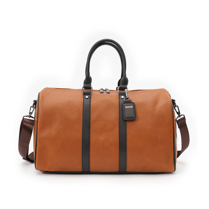 Sophisticated Leather Executive Weekender