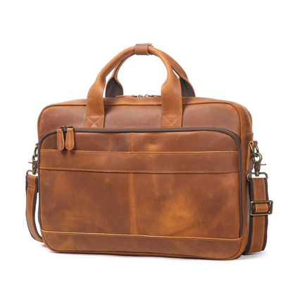 Artisan Handcrafted Leather Briefcase