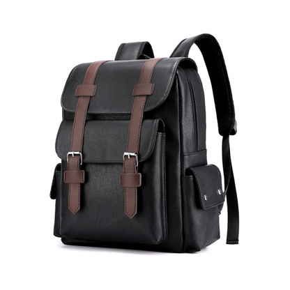 Rugged Heritage Leather Backpack
