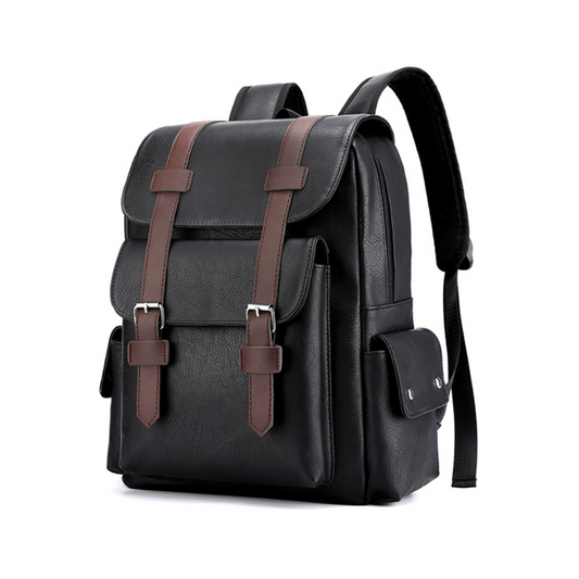 Rugged Heritage Leather Backpack
