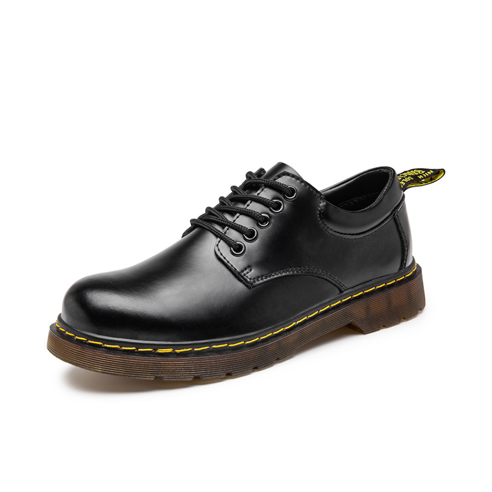 Classic Leather Casual Derby Shoes