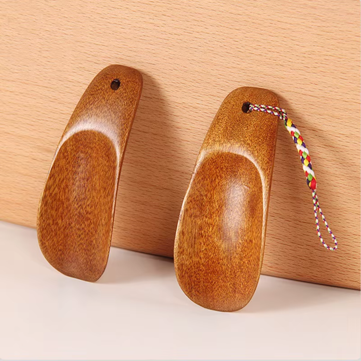 Handcrafted Portable Wooden Shoe Horn