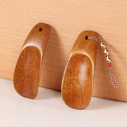 Handcrafted Portable Wooden Shoe Horn