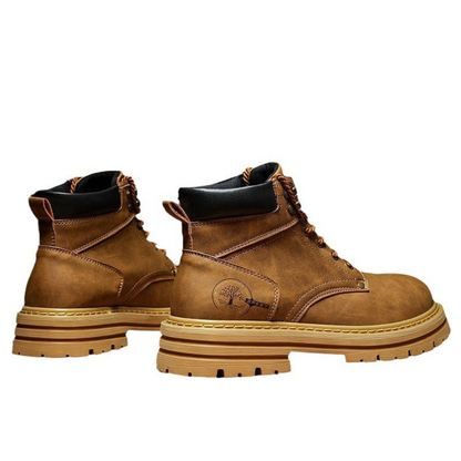 Bota Militar de Couro Barnaby