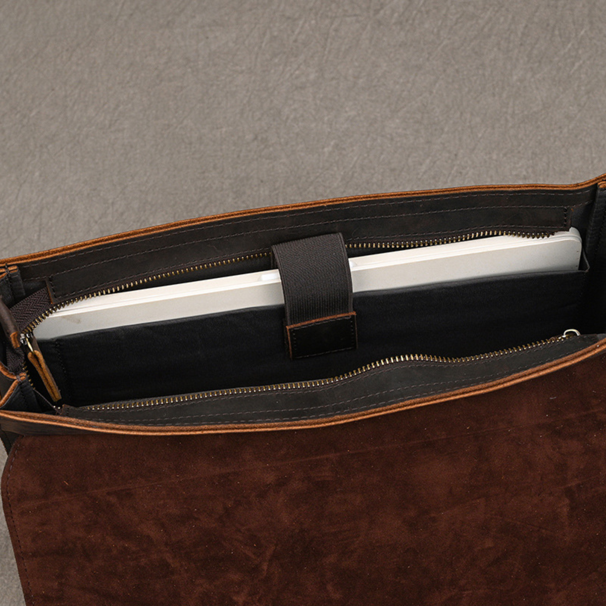 Heritage Full-Grain Leather Briefcase