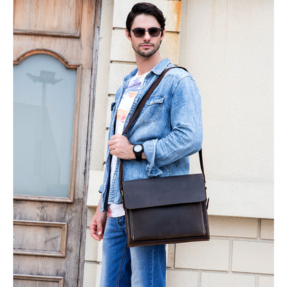 Vintage Genuine Leather Briefcase