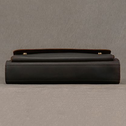 Heritage Full-Grain Leather Briefcase