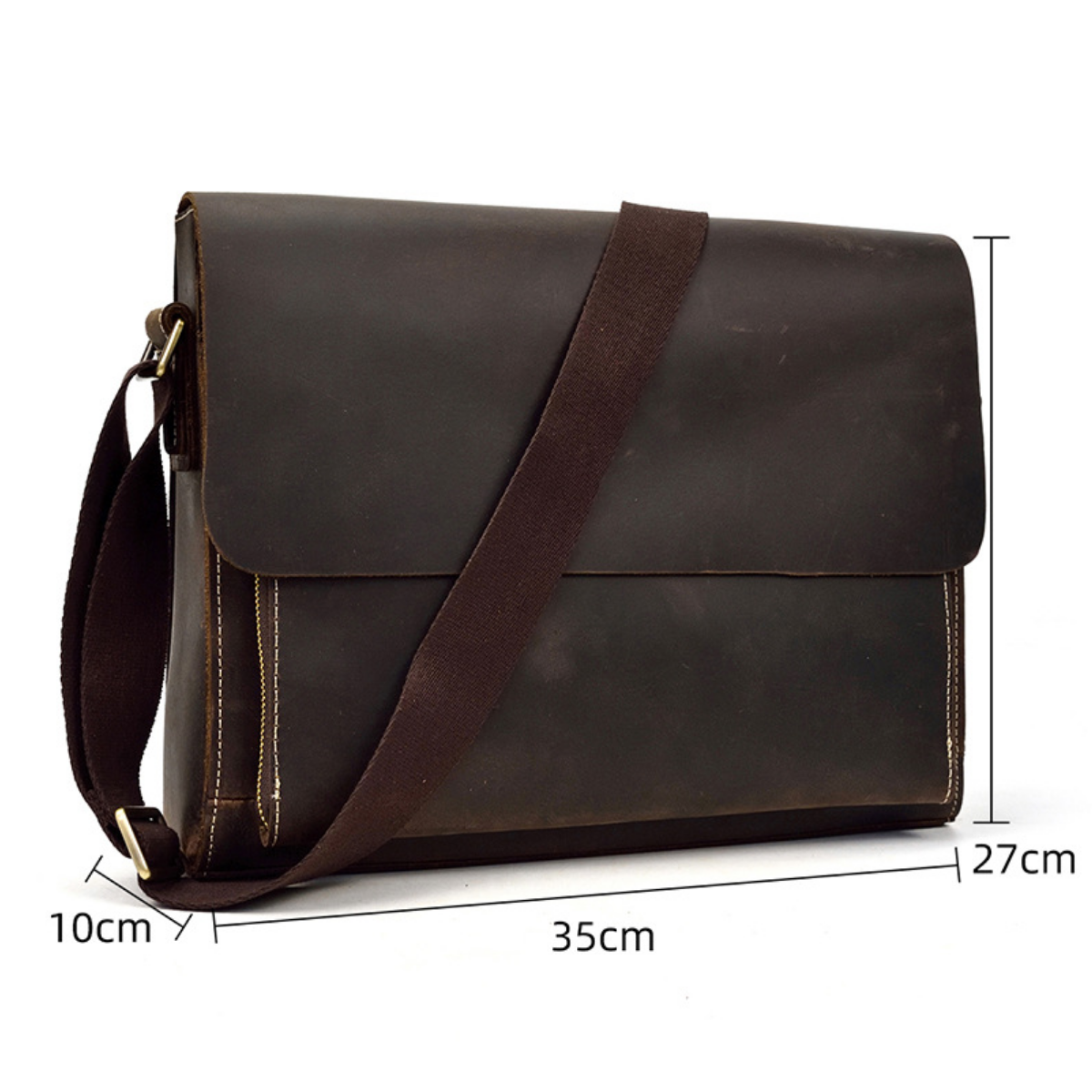 Vintage Genuine Leather Briefcase