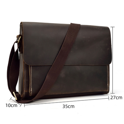 Vintage Genuine Leather Briefcase