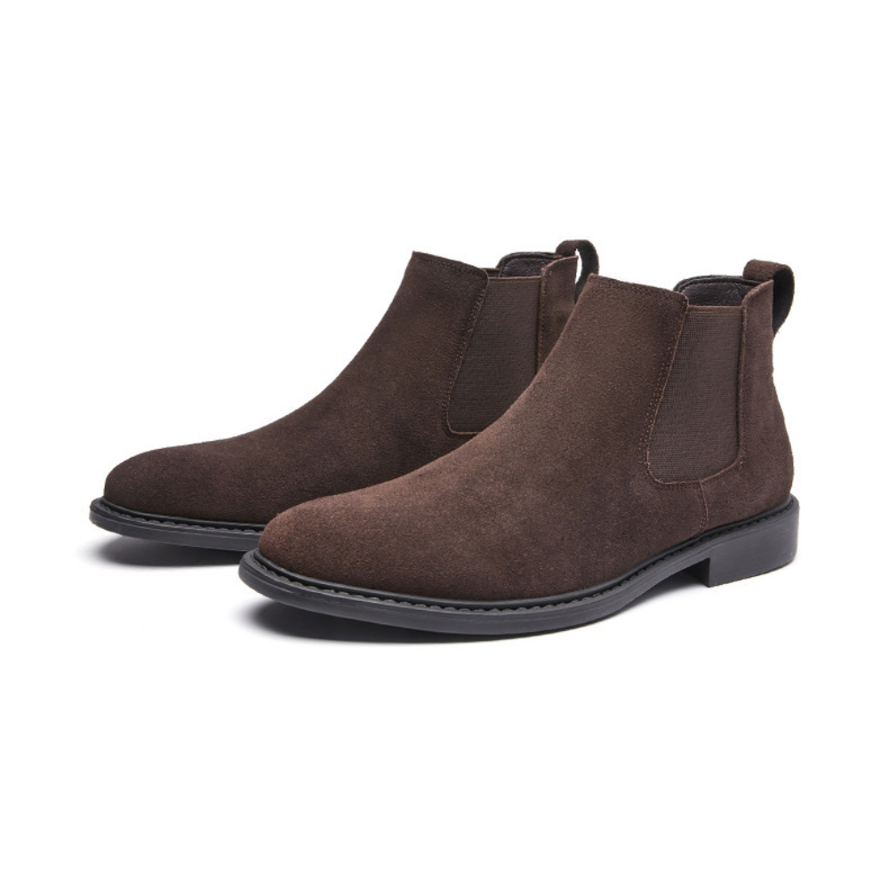 Bota Masculina em Couro Camurça St. Peter