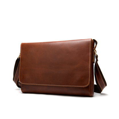 Rugged Genuine Leather Executive Briefcase