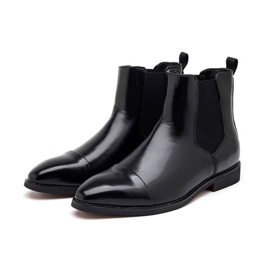 Bota Chelsea Masculina em Couro Montfort