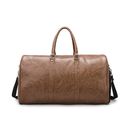 Classic Leather Urban Duffle Bag