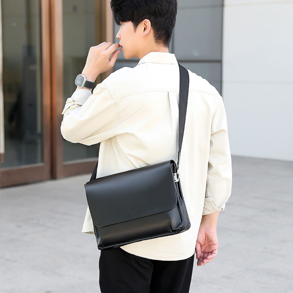 Premium Handcrafted Leather Polo Briefcase