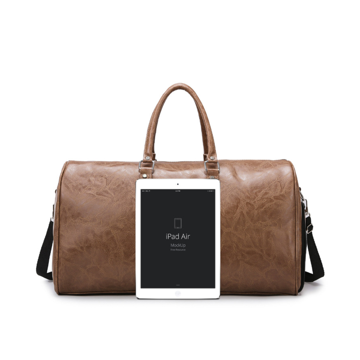 Classic Leather Urban Duffle Bag