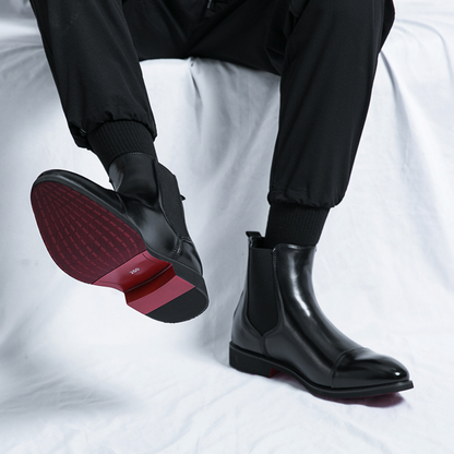 Bota Chelsea Masculina em Couro Montfort