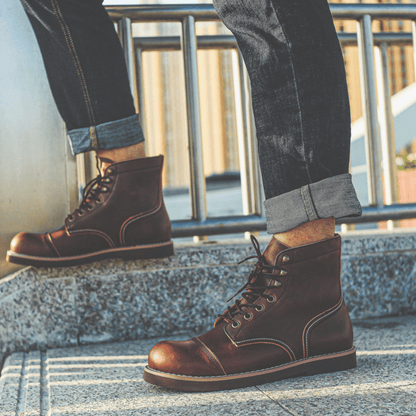 Bota Masculina de Couro Théodore