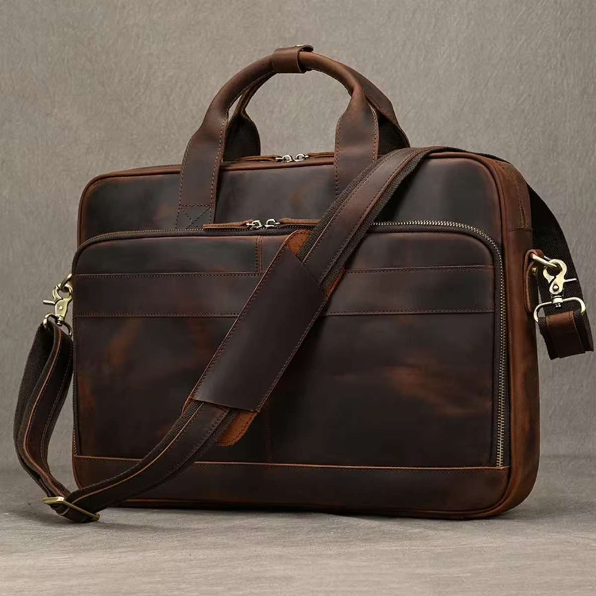 Artisan Handcrafted Leather Briefcase