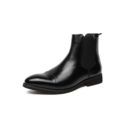 Bota Chelsea Masculina em Couro Montfort