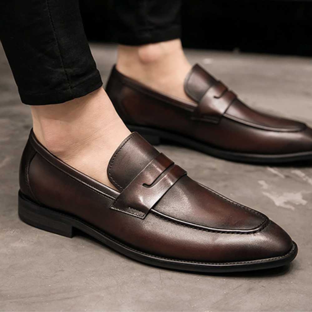 Sapato Social Masculino em Couro Langford