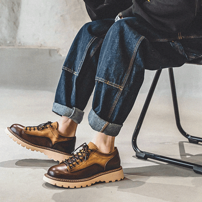 Sapato Masculino Casual em Couro Legítimo Hermann