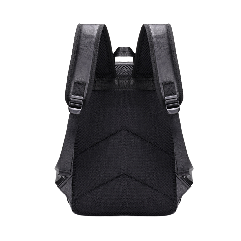 Sleek Professional Leather Backpack