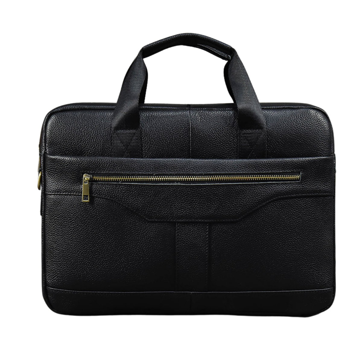 Structured Heritage Leather 14-inch Briefcase