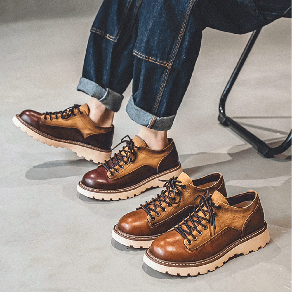 Sapato Masculino Casual em Couro Legítimo Hermann