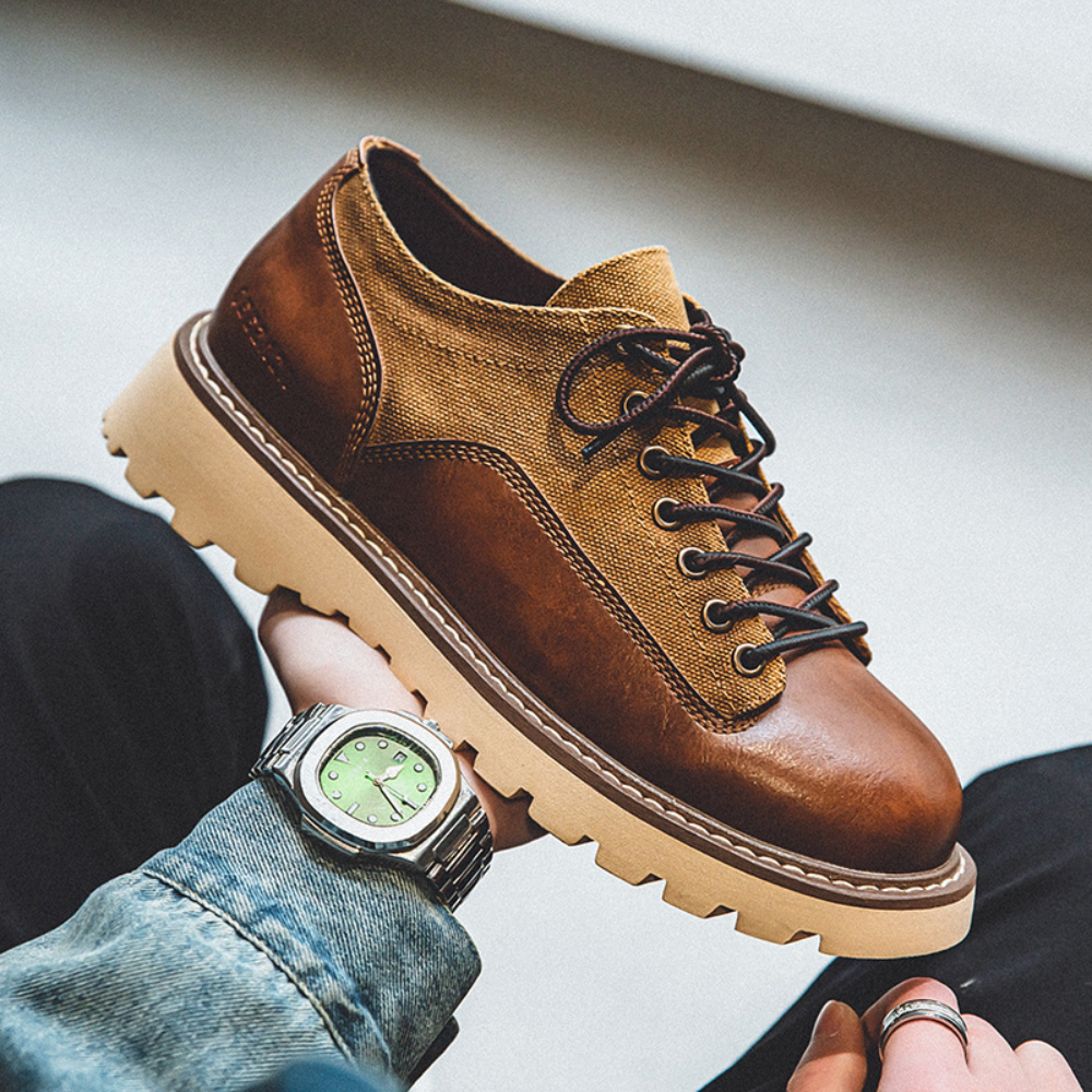 Sapato Masculino Casual em Couro Legítimo Hermann