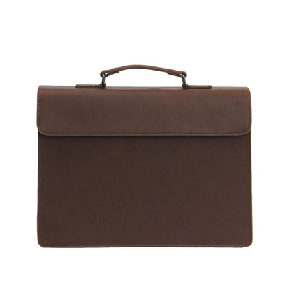 Modern Tech-Leather Executive Briefcase