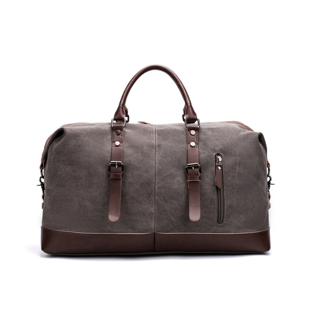 Rugged Waxed Canvas Weekender