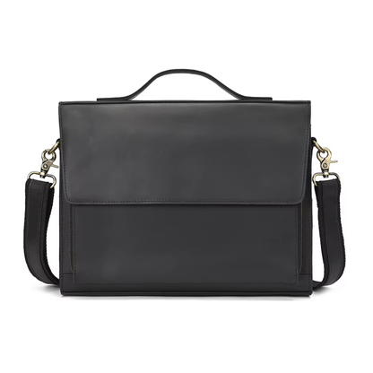 Heritage Full-Grain Leather Briefcase