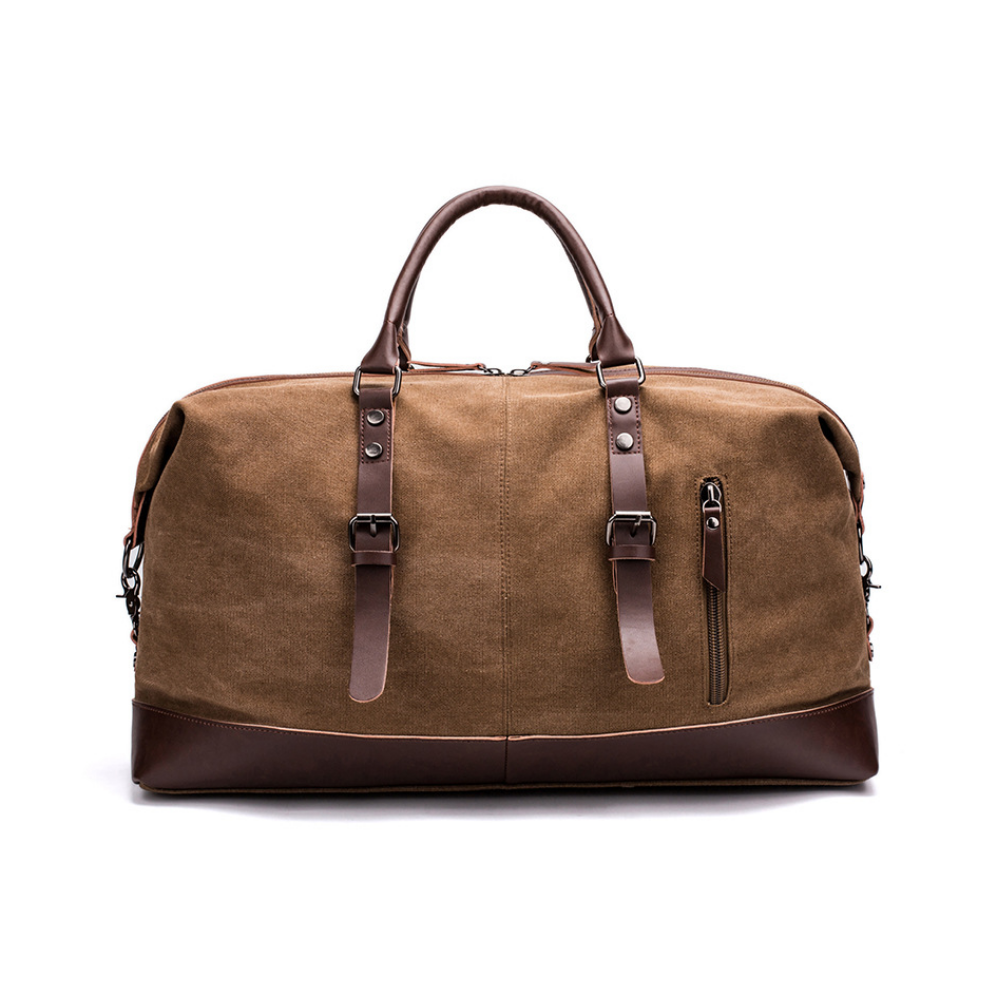 Rugged Waxed Canvas Weekender