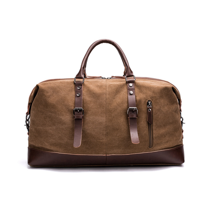 Rugged Waxed Canvas Weekender
