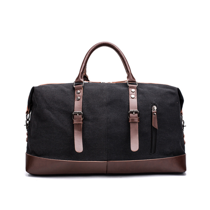 Rugged Waxed Canvas Weekender