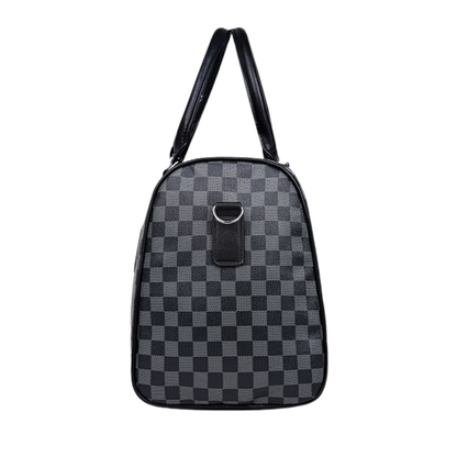 Modern Leather Travel Duffle Bag