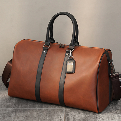 Sophisticated Leather Executive Weekender