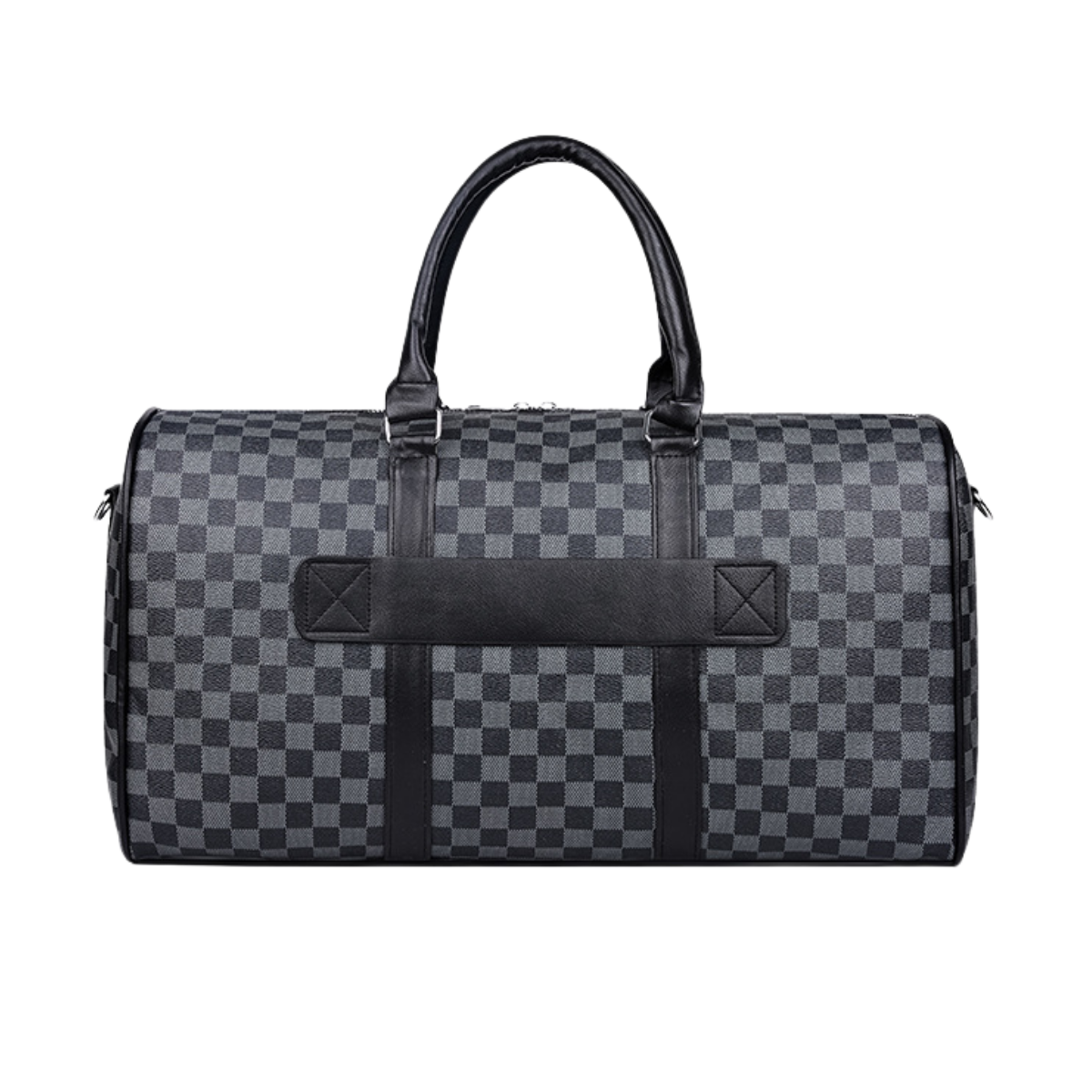 Modern Leather Travel Duffle Bag