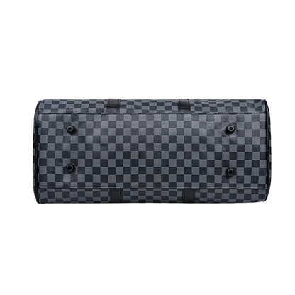 Modern Leather Travel Duffle Bag