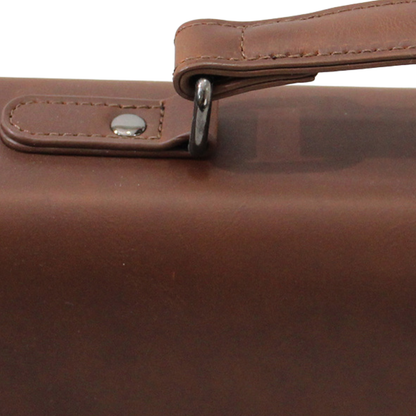 Modern Tech-Leather Executive Briefcase
