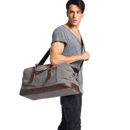 Rugged Waxed Canvas Weekender