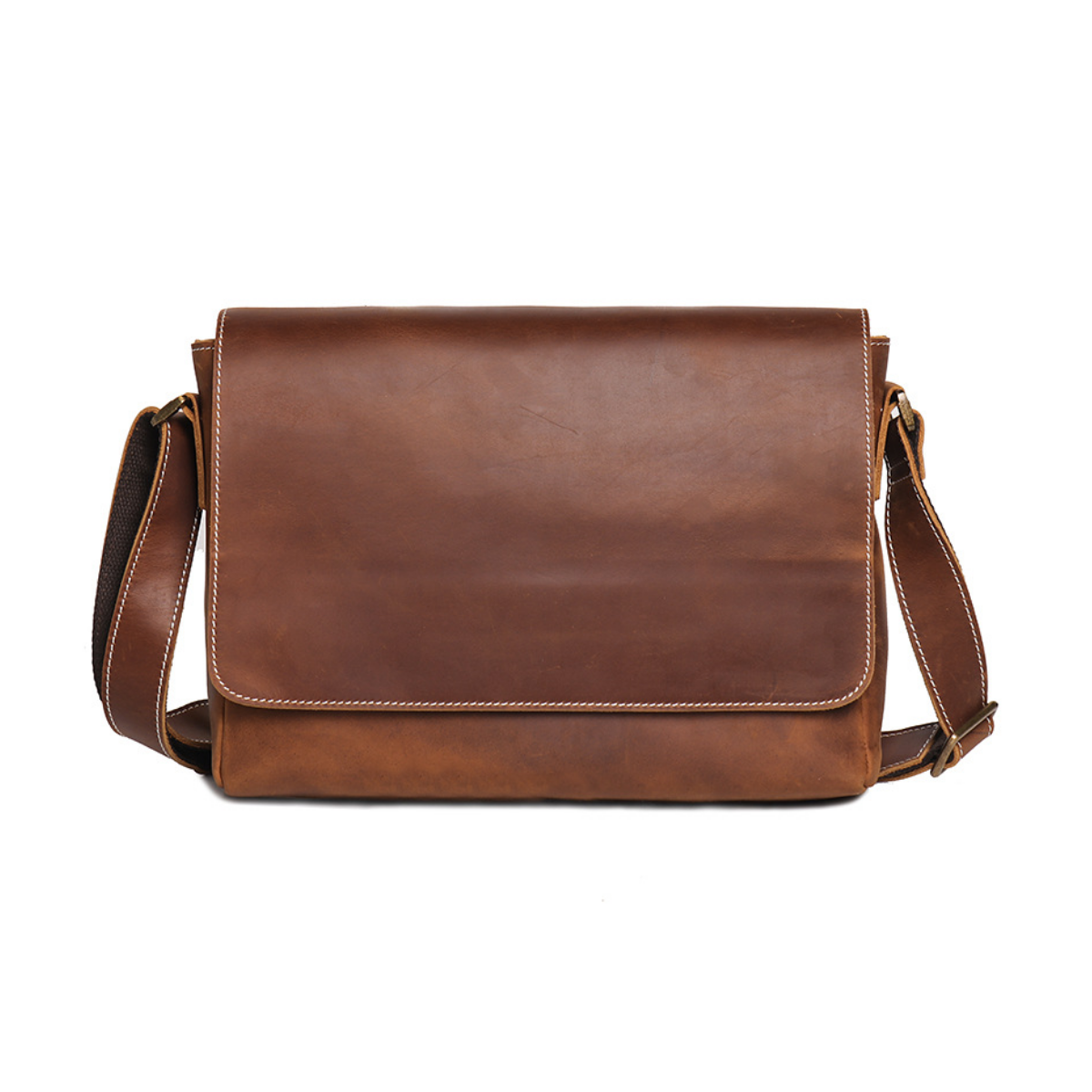 Heritage Genuine Leather Messenger Bag