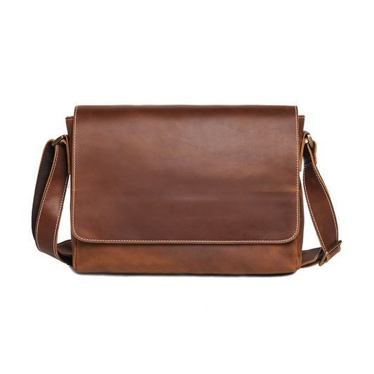 Heritage Genuine Leather Messenger Bag