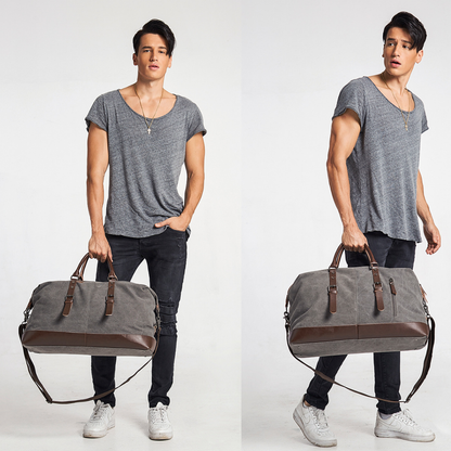 Rugged Waxed Canvas Weekender